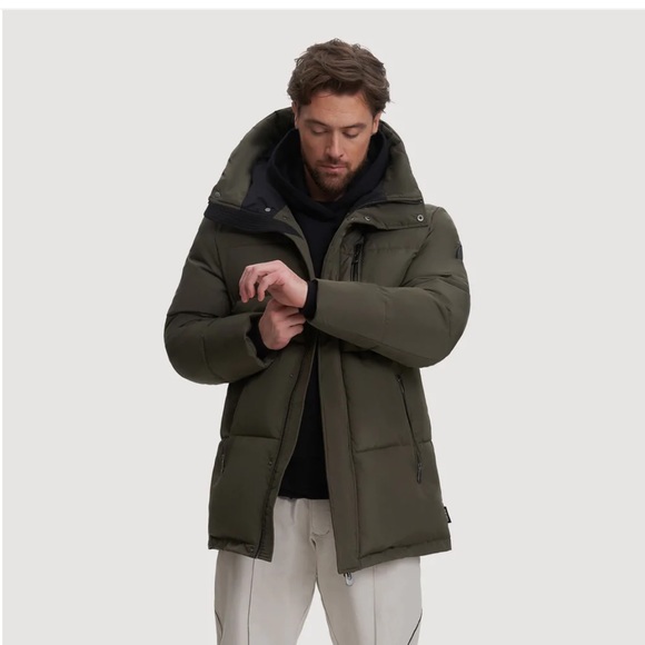 NOIZE Vegan Mid-Length Puffer Jacket - Picture 3 of 5